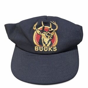 Vintage Made in USA Snapback Hat | Bucks “Buck The System” Embroidered Cap